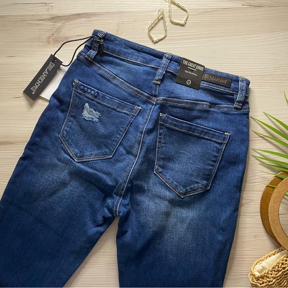 BLANKNYC Distressed High Rise Skinny Jeans - Picture 12 of 14